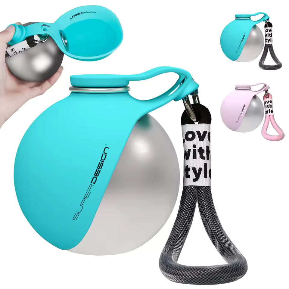2-in-1 Portable Dog and cat Water Bottle