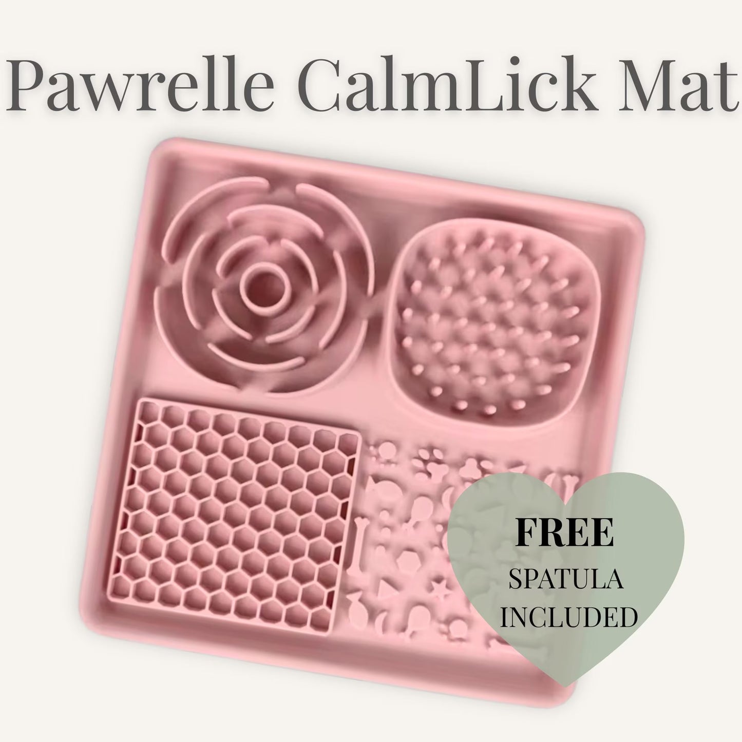 Silicone Dog Cat Lick Mat, Slow Feeder, Pet Enrichment Toy, Anxiety Relief Feeding Mat