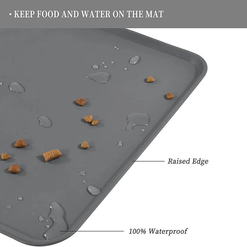 SILICONE PET FOOD MAT