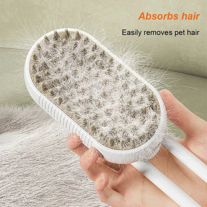 3-in-1 Grooming Brush for Dogs & Cats