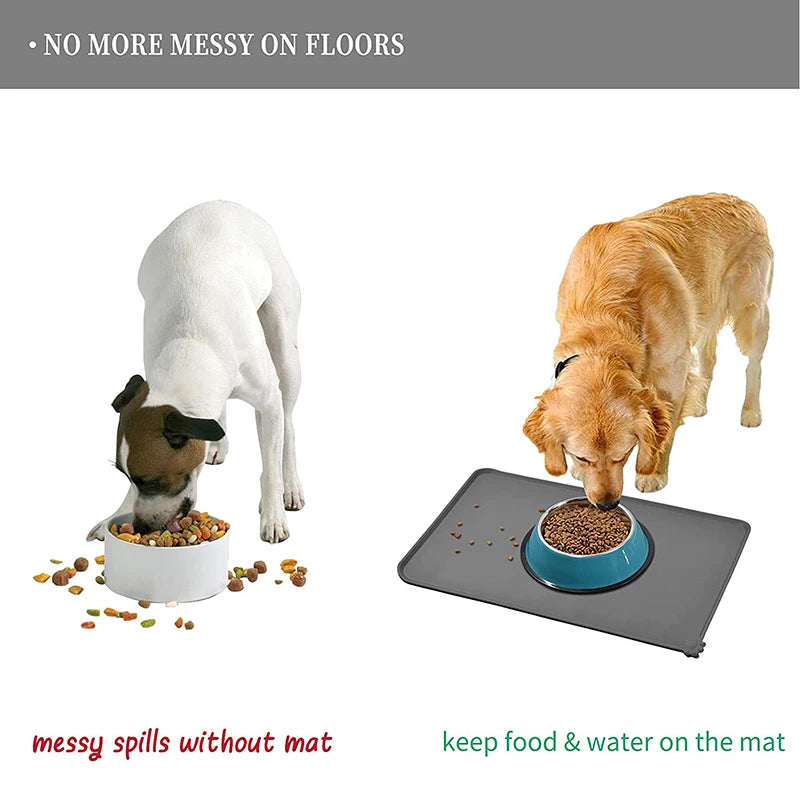 SILICONE PET FOOD MAT