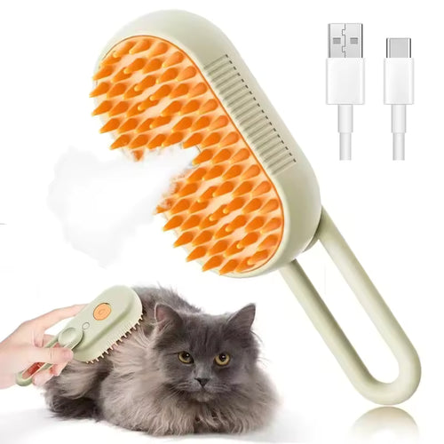 3-in-1 Grooming Brush for Dogs & Cats