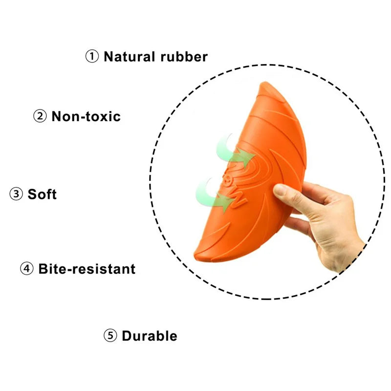 BITE RESISTANT FLYING DISC