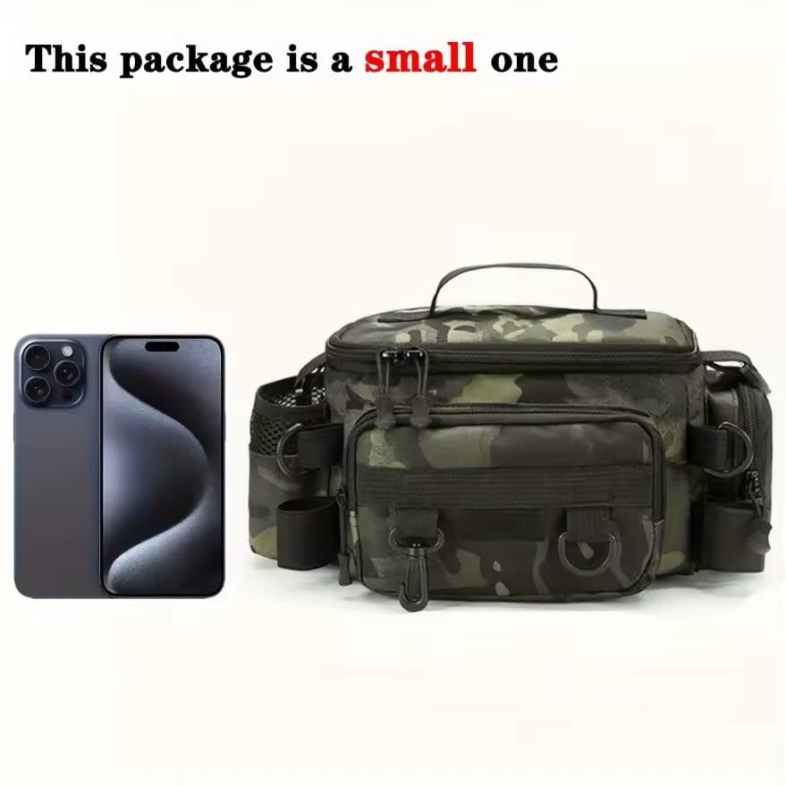 Multi-Pocket Pet Walking Bag with Waste Bag Dispenser